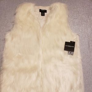 Liz Claiborne Faux Fur Vest